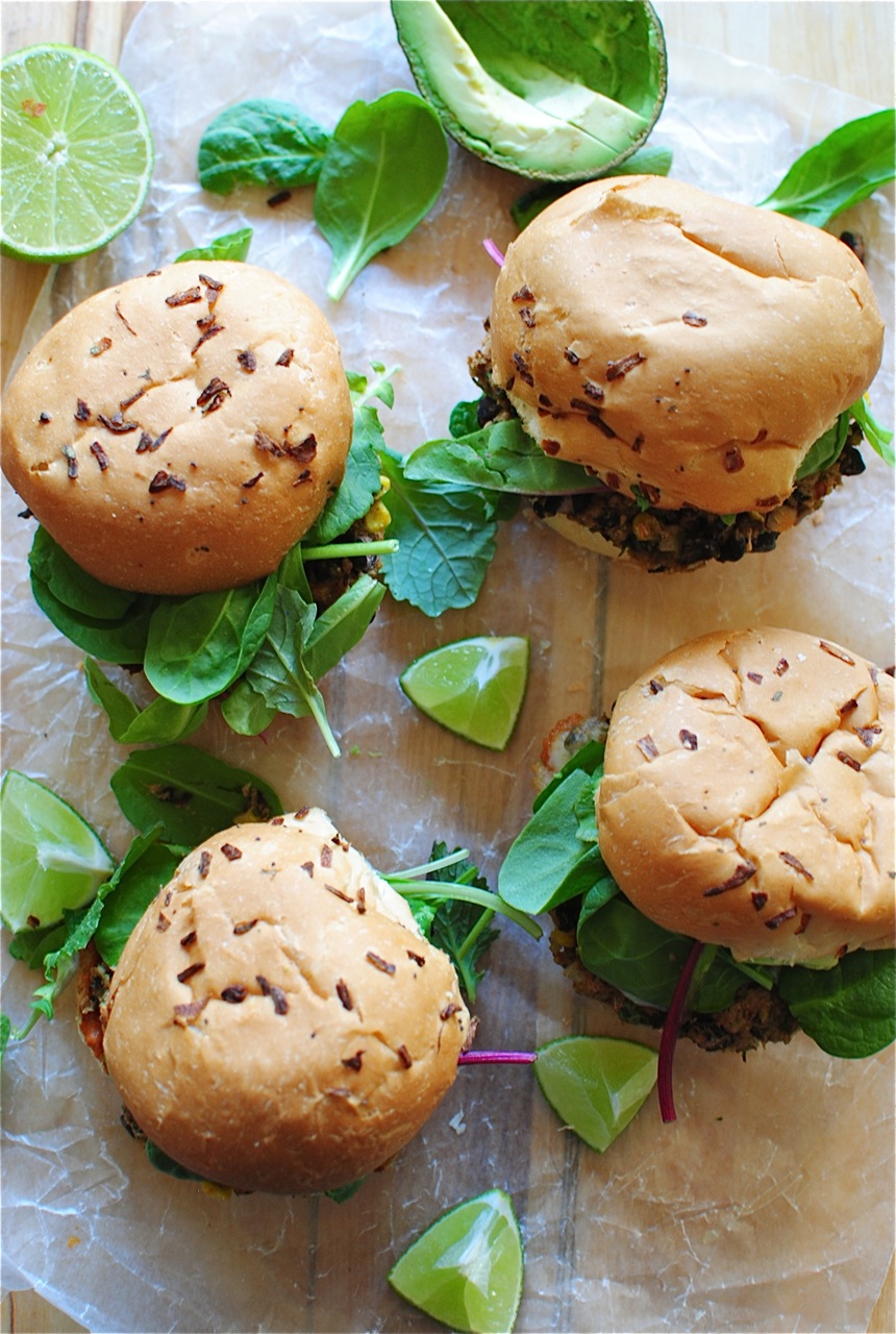 Chipotle Black Bean Burgers (Free Recipe below)