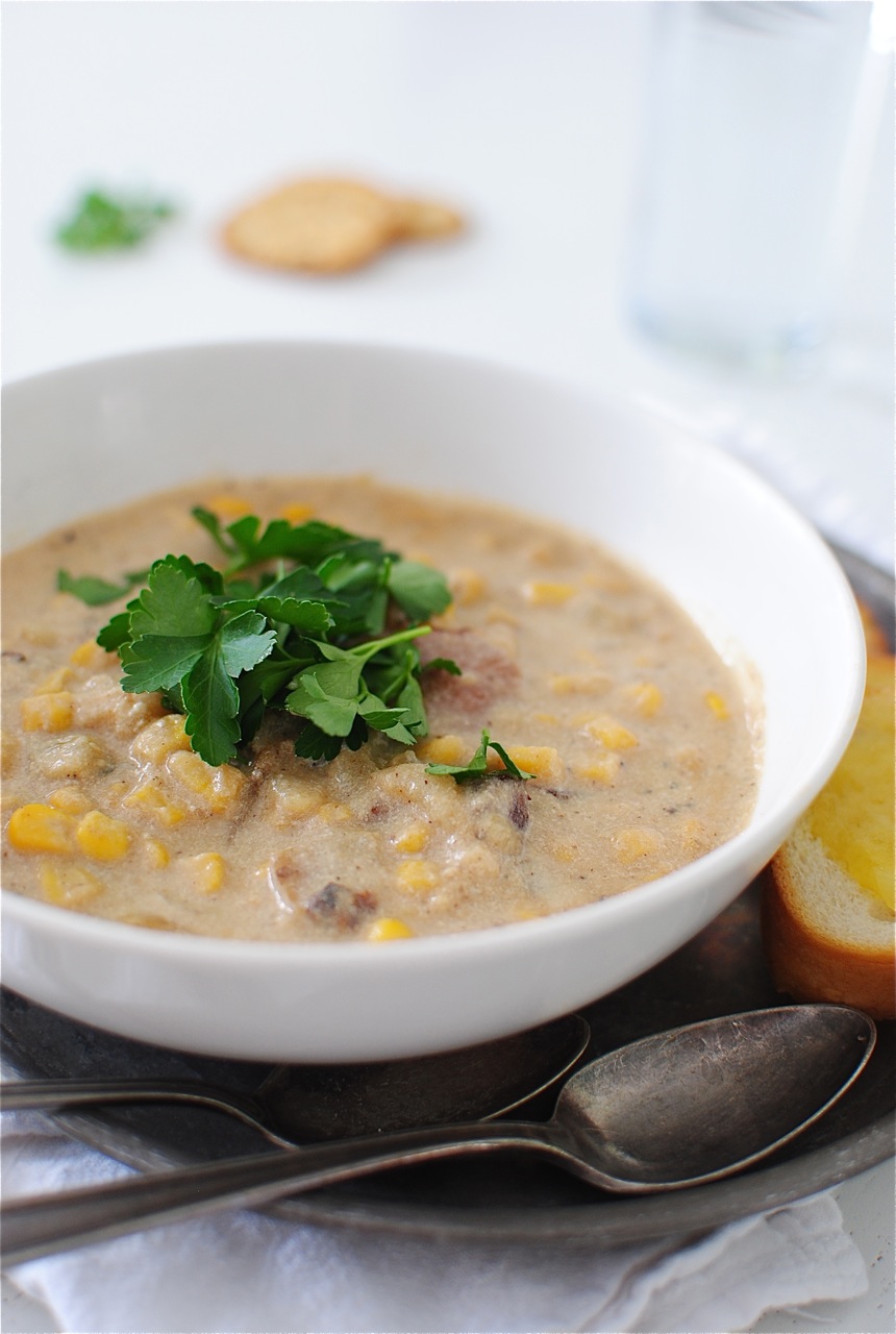Simple Corn Chowder Bev Cooks
