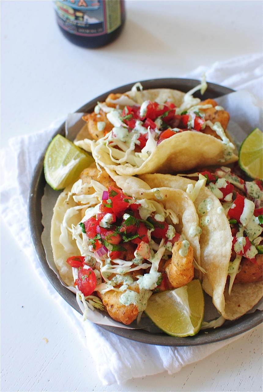 BeerBattered Catfish Tacos Bev Cooks