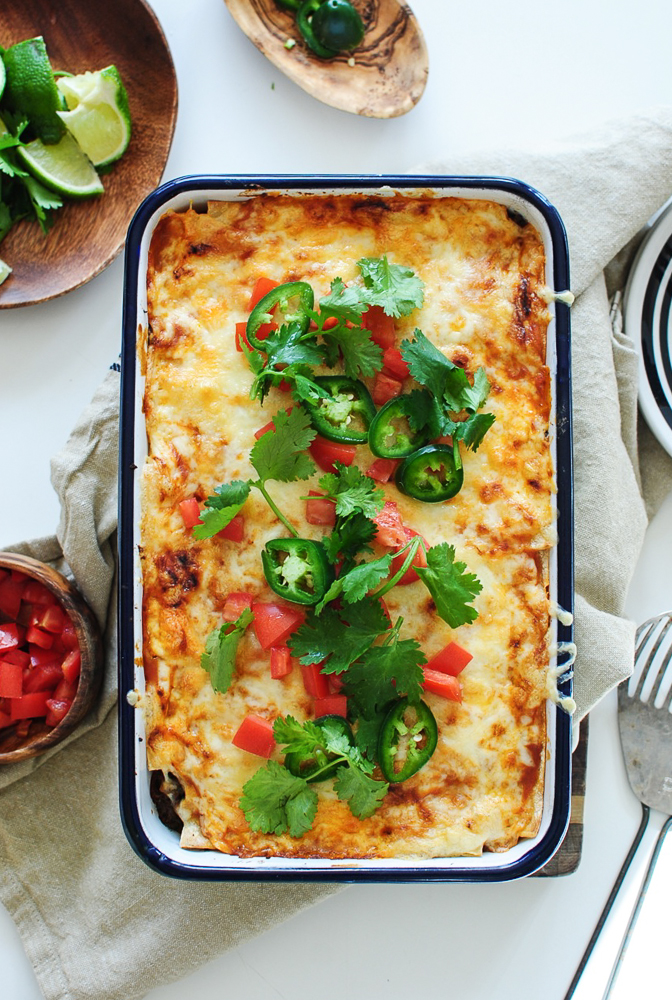 GrassFed Beef Enchilada Casserole