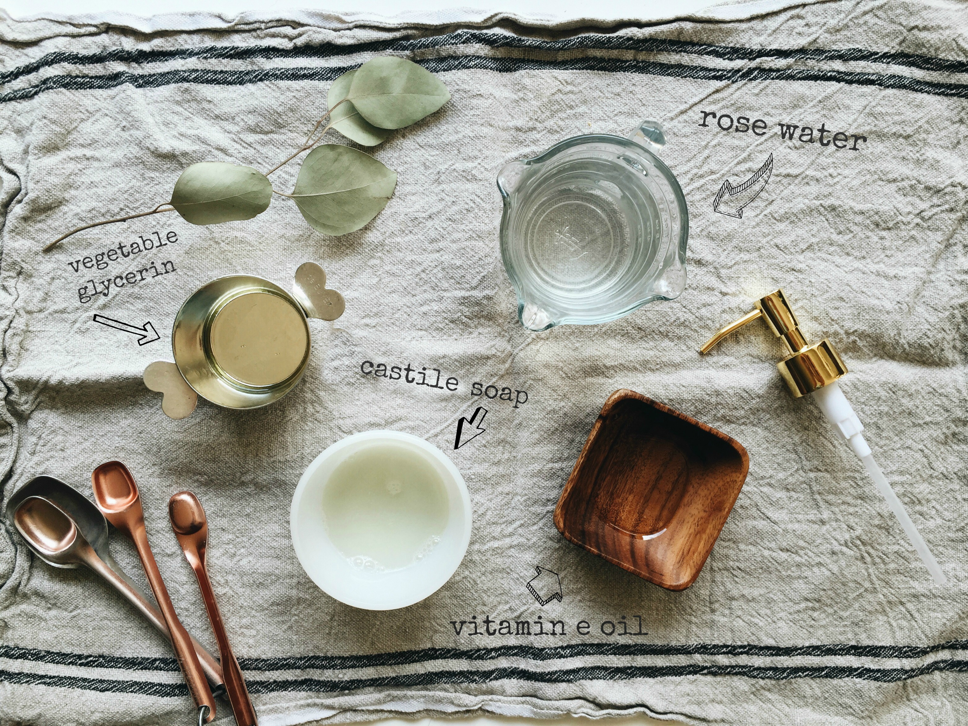 DIY Rose Water Face Wash Bev Cooks