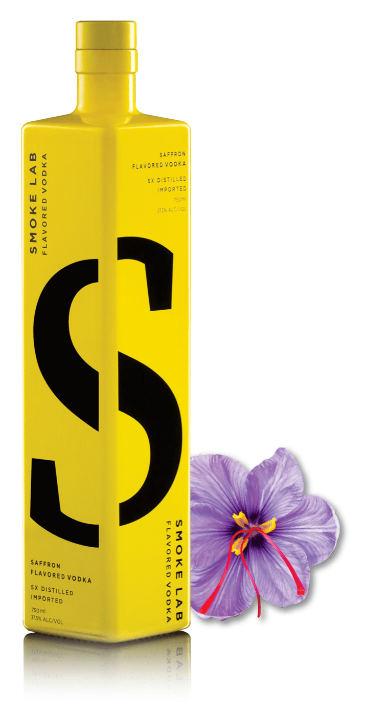 INTRODUCING SMOKE LAB SAFFRON FLAVORED VODKA Massachusetts Beverage