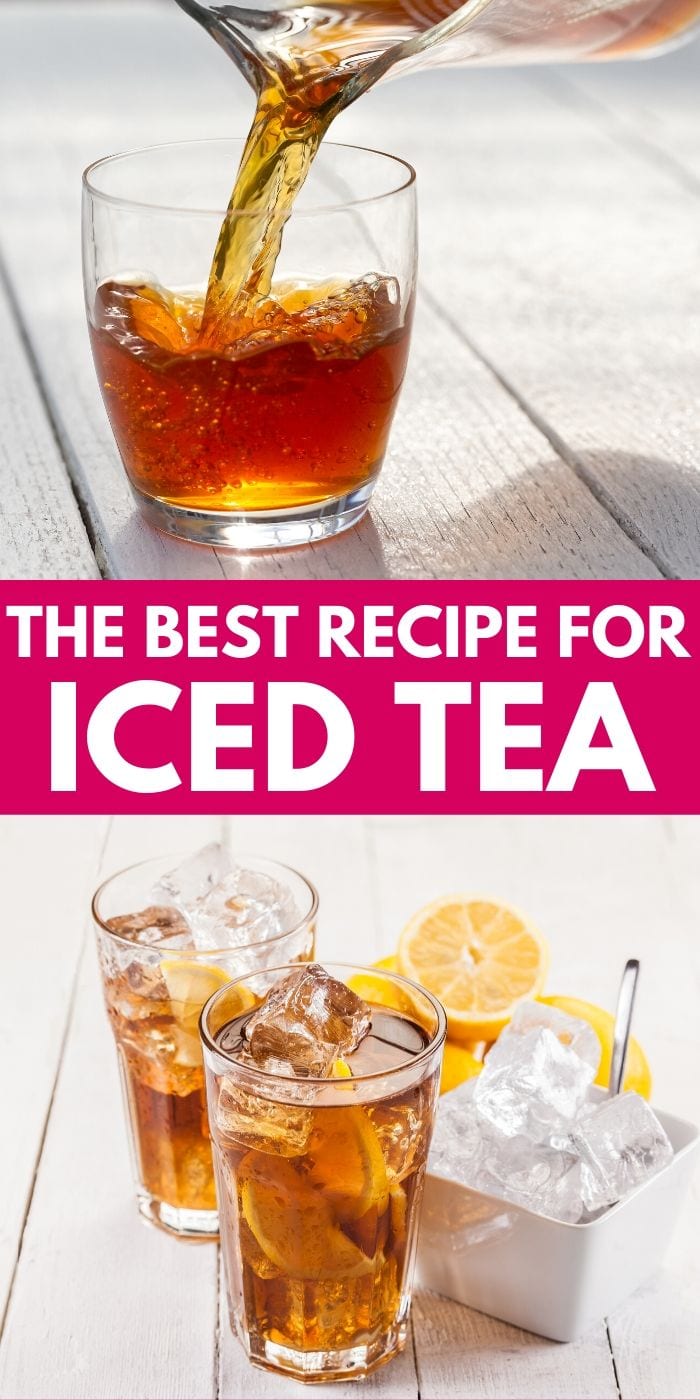 How To Make Iced Tea Step by Step guide » BeverageClass