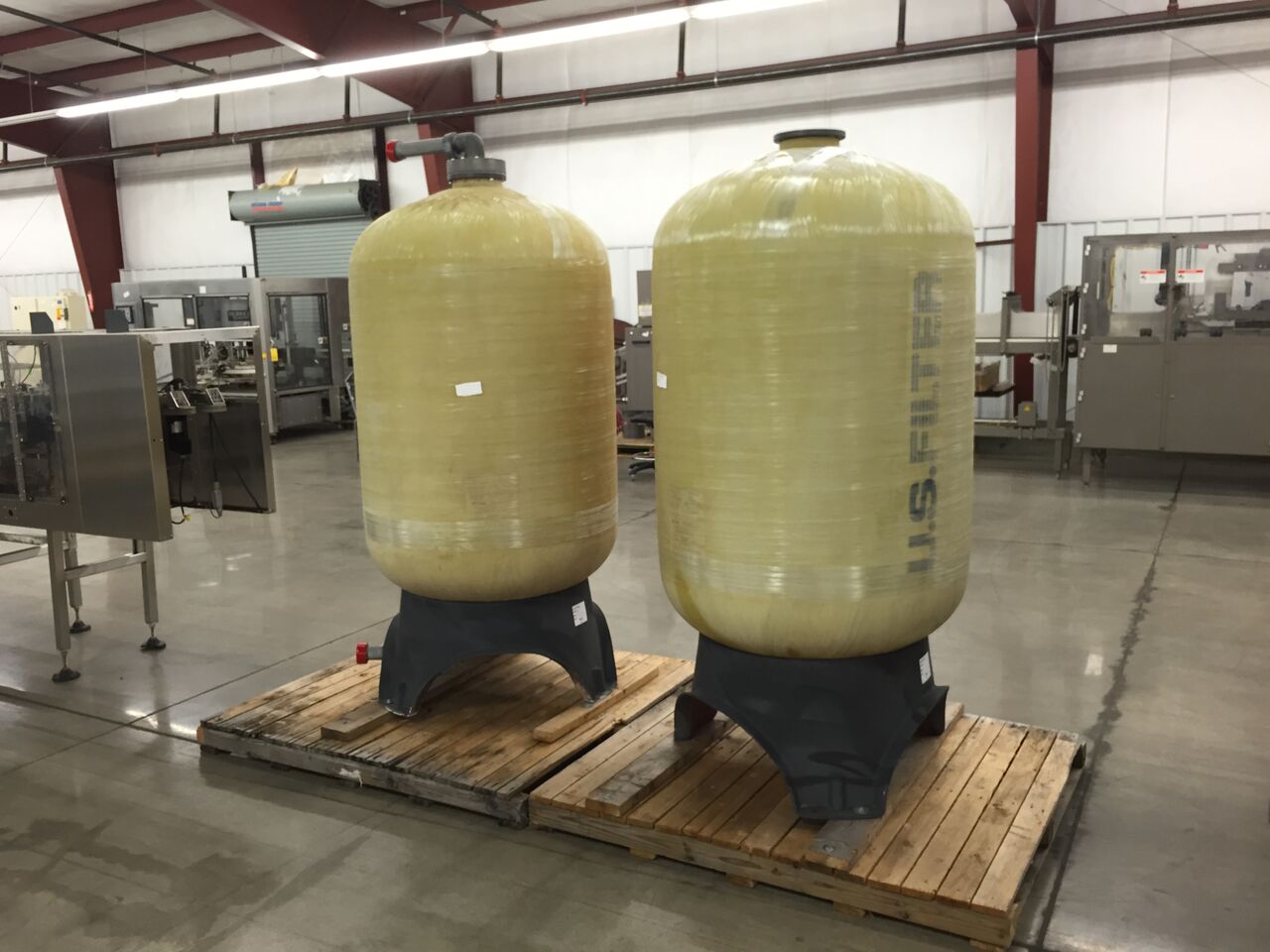 US Filter Media Filter Tanks Beverage Industries