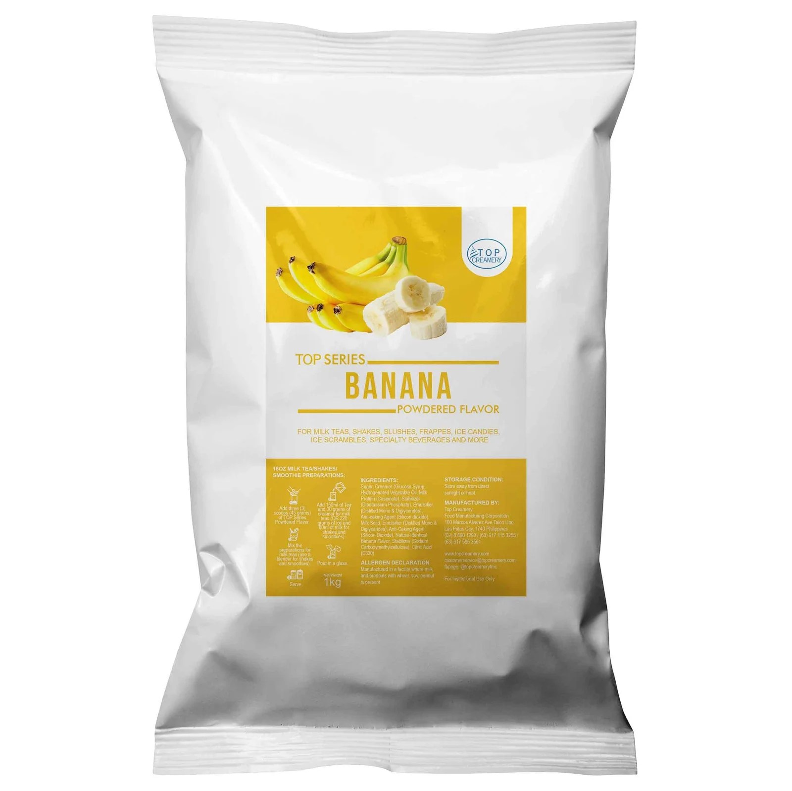Top Series Banana Powder Beverage Master