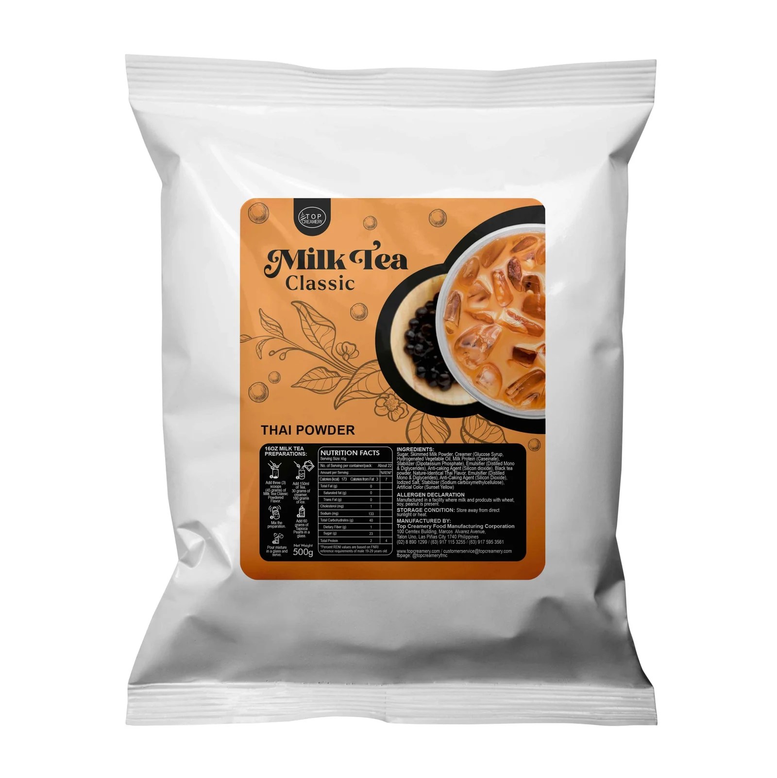 Thai Milk Tea Series Powder Beverage Master