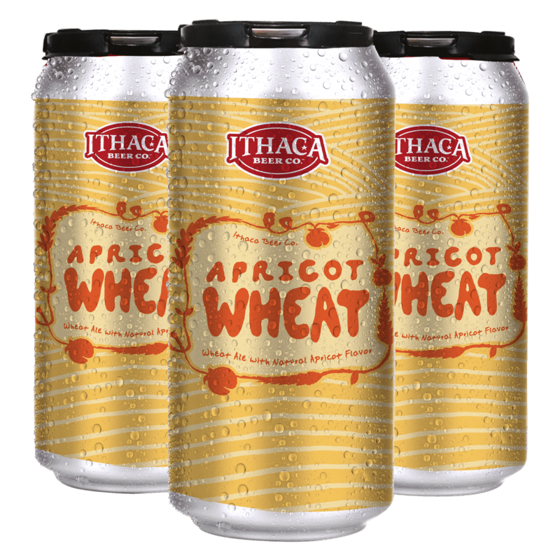 Ithaca Apricot Wheat 24/16 oz cans Beverages2u