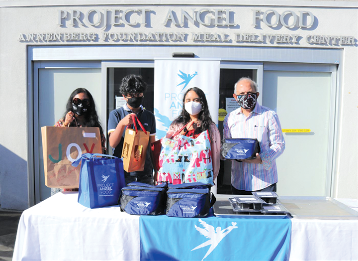 Project Angel Food assisted with holiday meal distribution Beverly