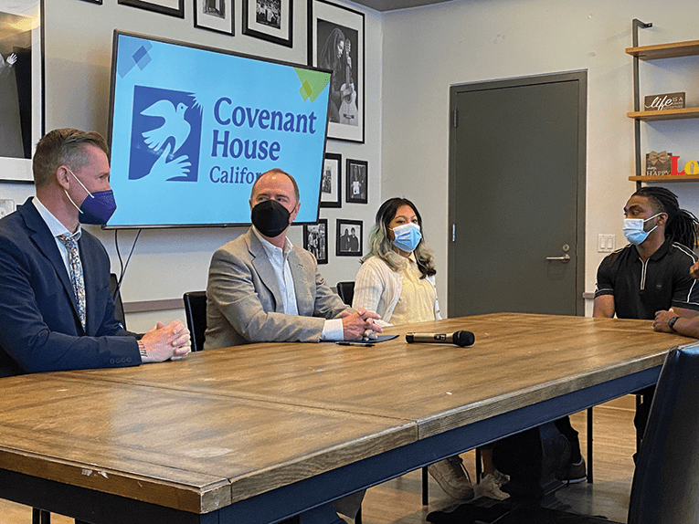 Covenant House receives federal funding Beverly Press & Park Labrea