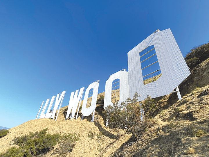 Sign gets Hollywood makeover to celebrate 100 years Beverly Press