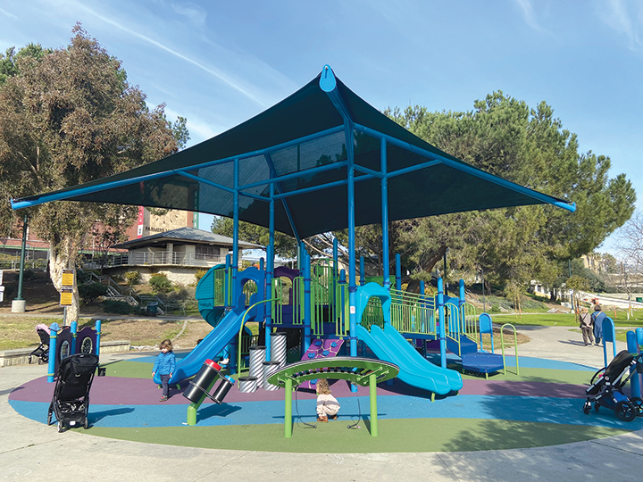 Pan Pacific Park playground rises from the ashes Beverly Press & Park
