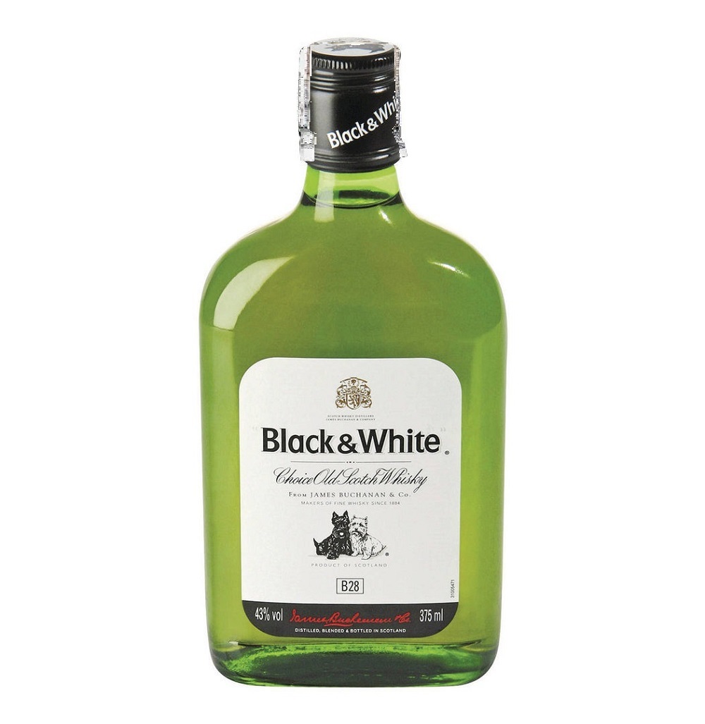 Whisky Black & White 375 ml Bevgo