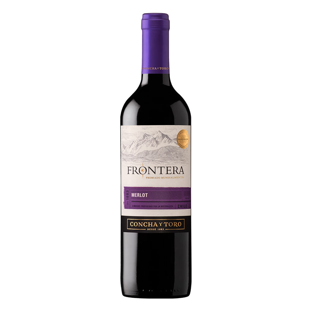 Vino Tinto Frontera Merlot 750ml Bevgo