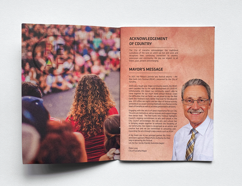 Read Earth Arts Festival Festival Collateral BEVIN Creative