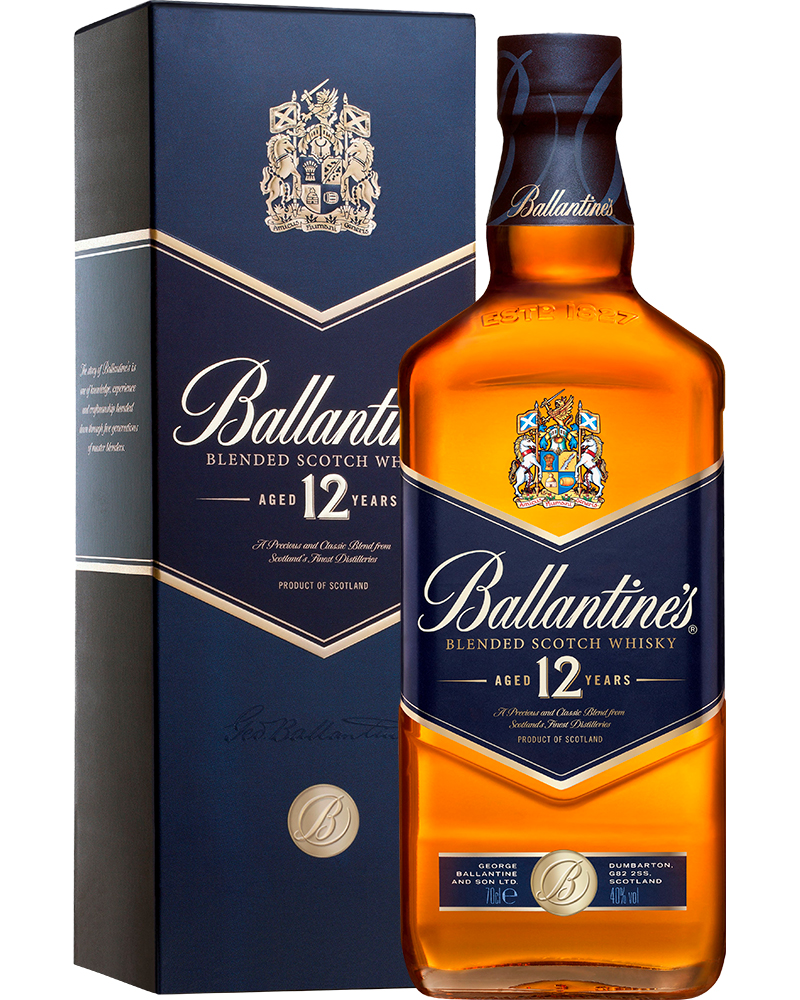 Ballantine's Blended Scotch Whisky Aged 12 Years bottiglia cl 70 Bevingrosso.it