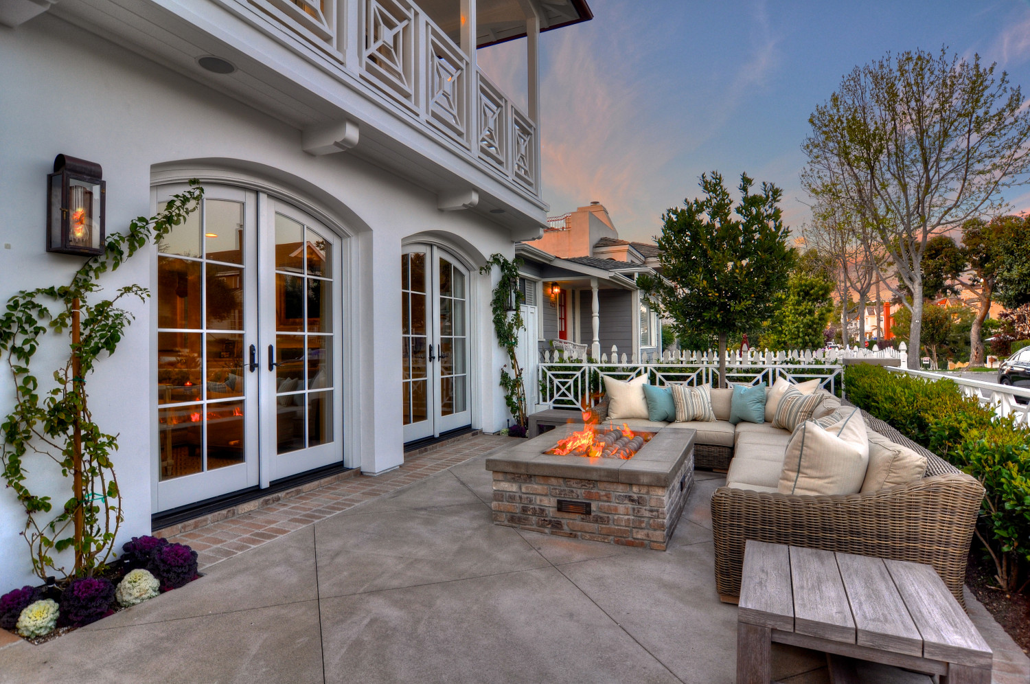 Cotton Exchange Flush Mount