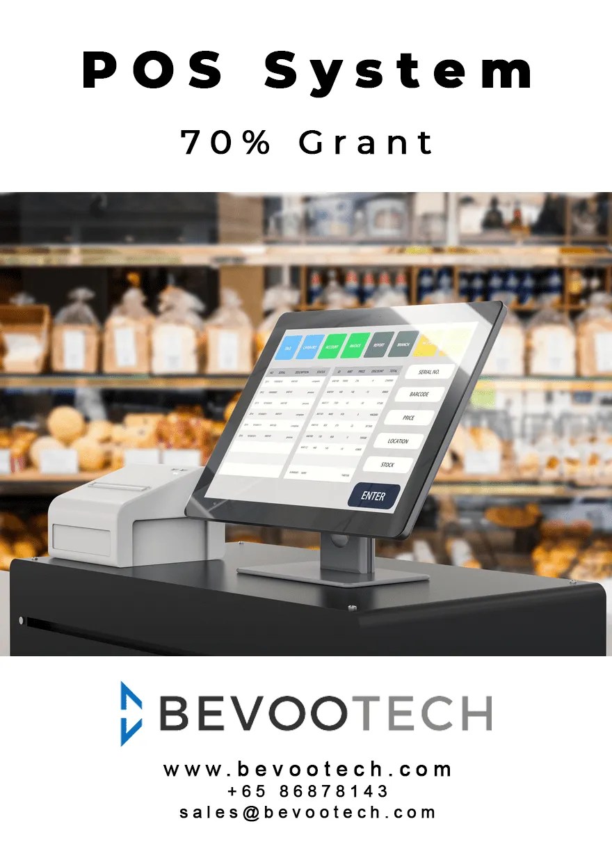 Retail F&B Beauty SPA POS System Up to 80 PSG Grant