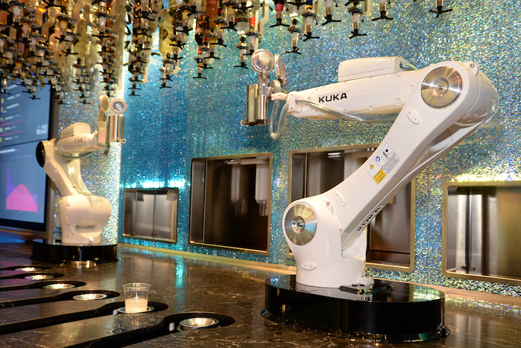 Rise of the Machines Tipsy Robot Opens in Las Vegas