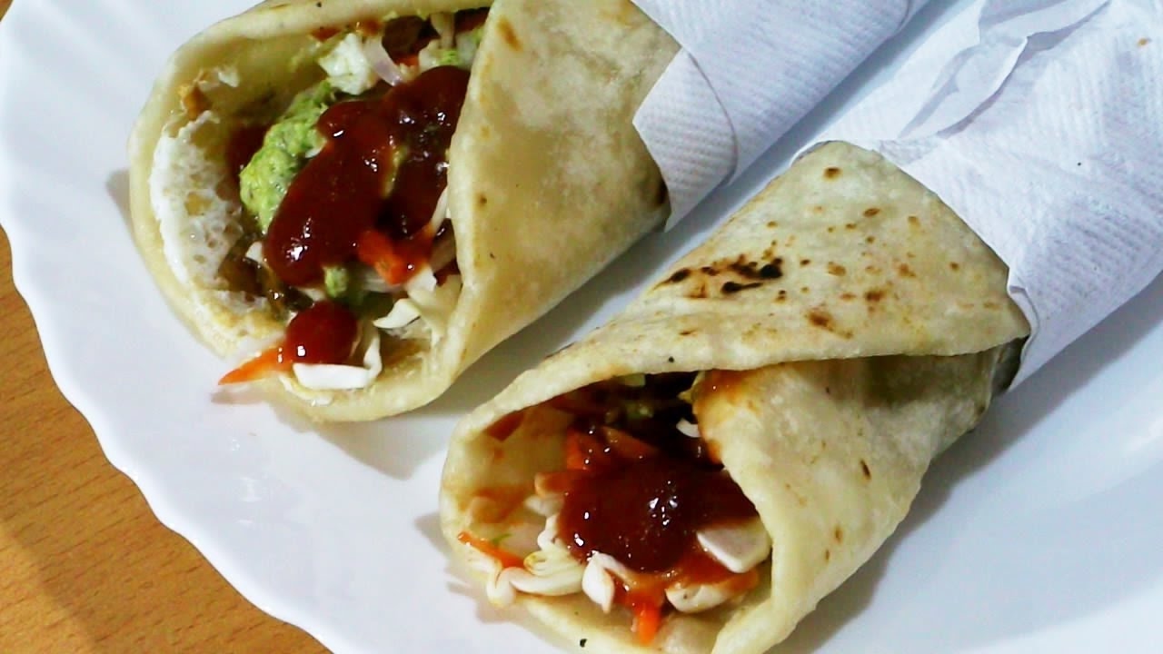 Egg Roll Street Food India