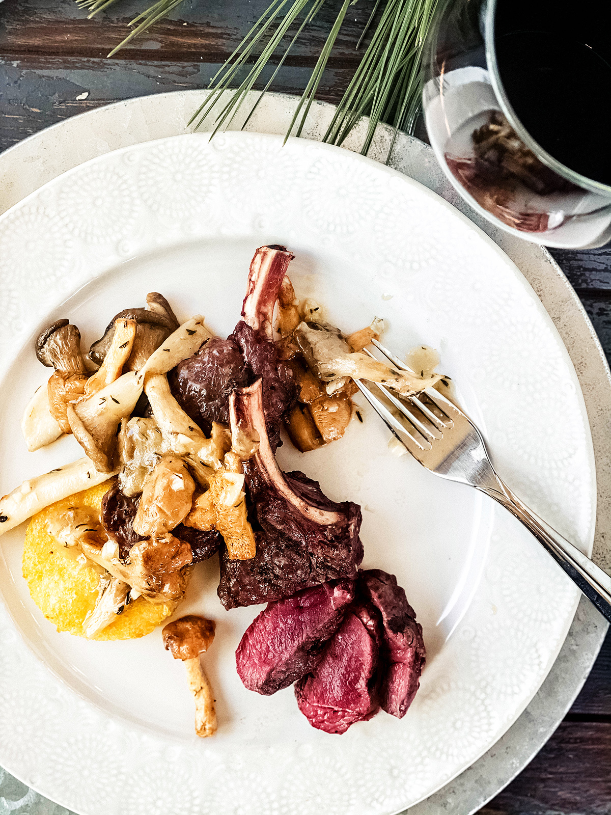 Grilled Venison Chop with Wild Mushroom Sauce Be Wild Eats