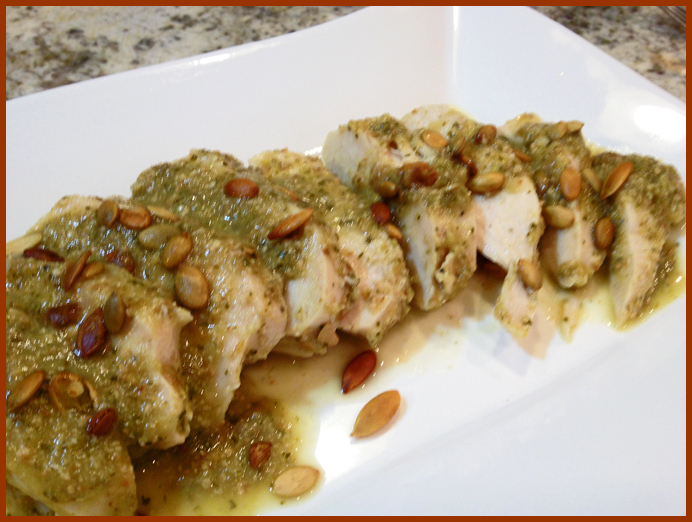 CHICKEN IN GREEN PIPIAN SAUCE, SOUSVIDE STYLE Bewitching Kitchen
