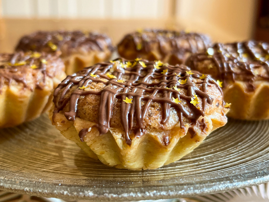 CHOCOLATEHAZELNUT TARTLETS Bewitching Kitchen