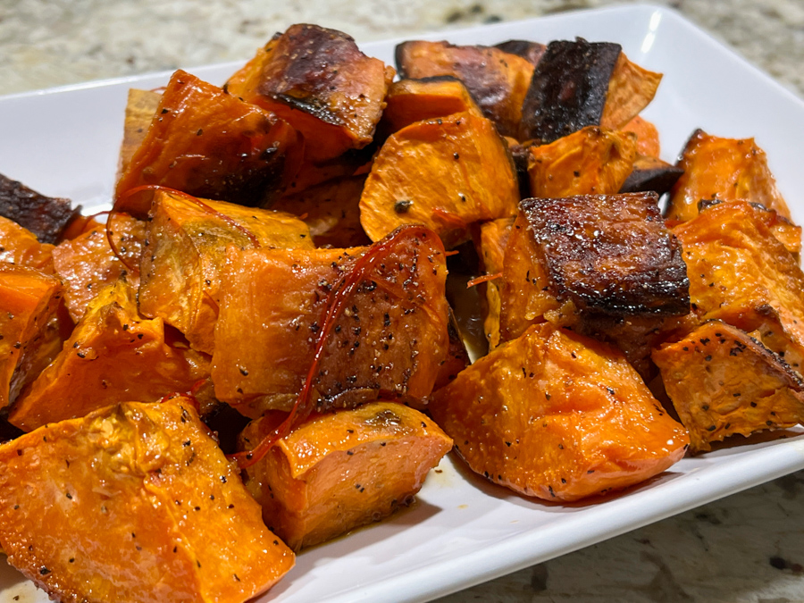 OMG ROASTED SWEET POTATOES Bewitching Kitchen