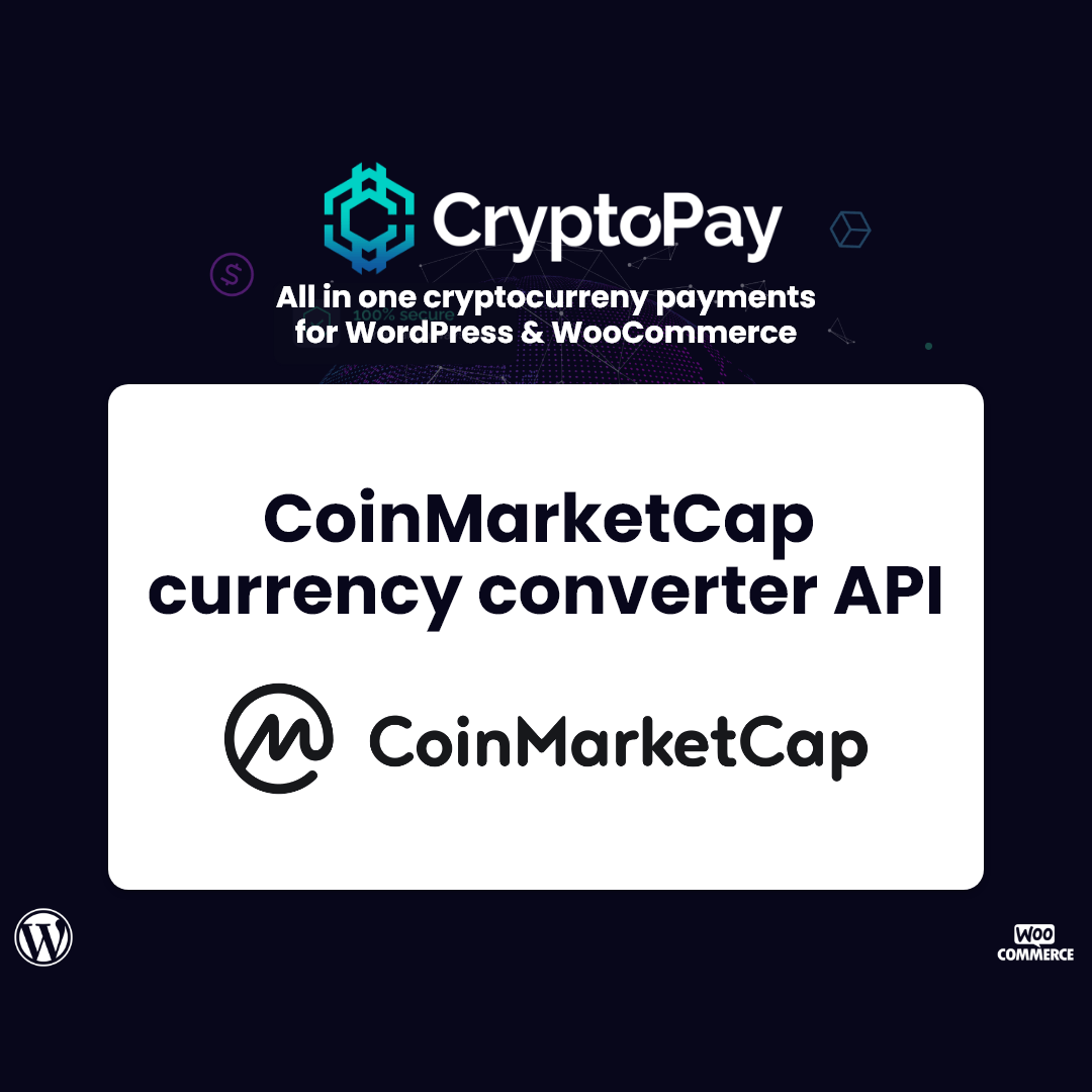 CoinMarketCap API for CryptoPay BeycanPress
