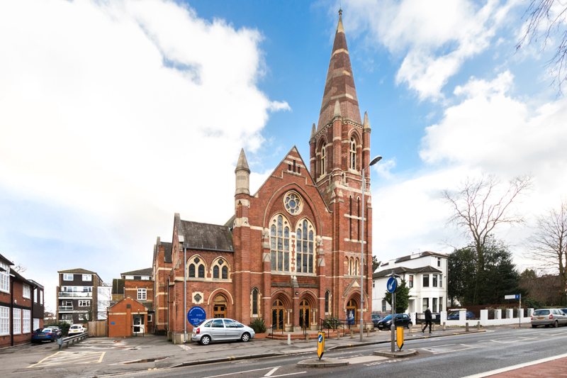 Surbiton Hill Methodist Church Beyond Blocks
