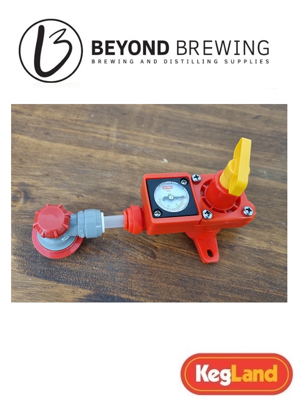 Complete Blowtie Spunding Valve kit with Ball lock Connector Beyond