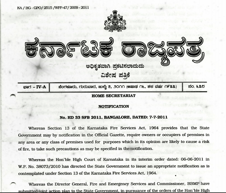 Know the law Fire safety regulations in India Beyond Carlton