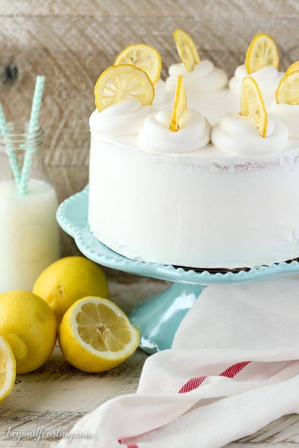 Lemon Ice Cream Cake Beyond Frosting