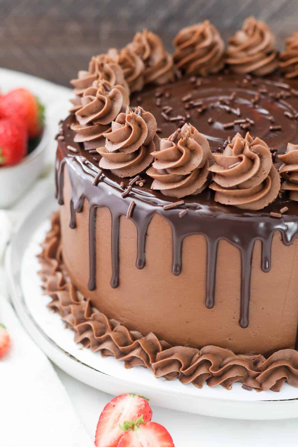 Easy Chocolate Drip Cake Recipe Beyond Frosting