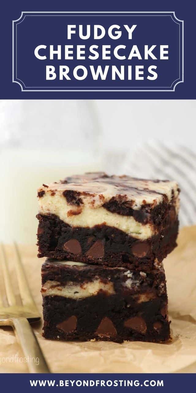 Easy Cheesecake Brownies Beyond Frosting