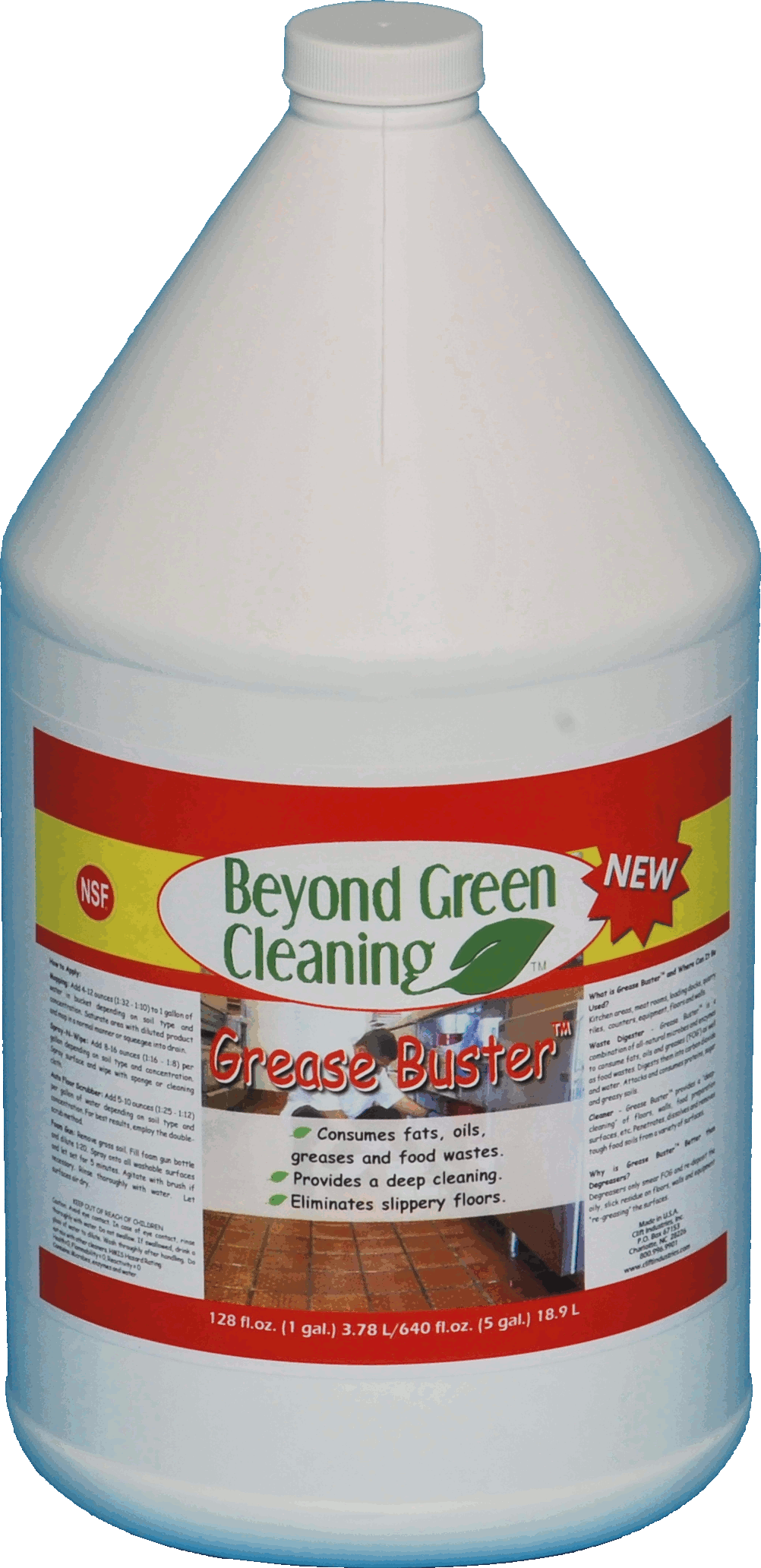 Grease Buster Beyond Green Cleaning