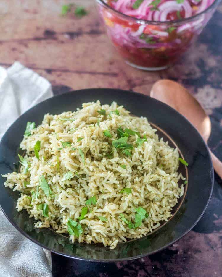 Mexican Cilantro Rice • Beyond Mere Sustenance
