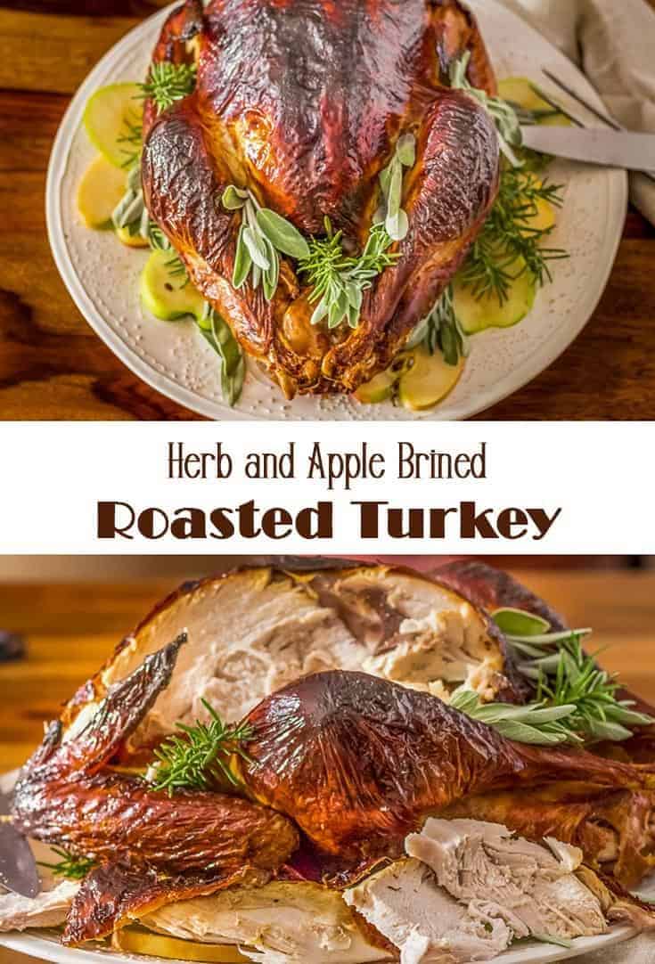 Herb and Apple Brined Turkey • Beyond Mere Sustenance