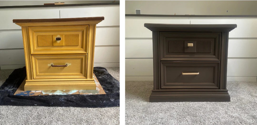 Revitalize Your Nightstand with Beyond Paint Mocha