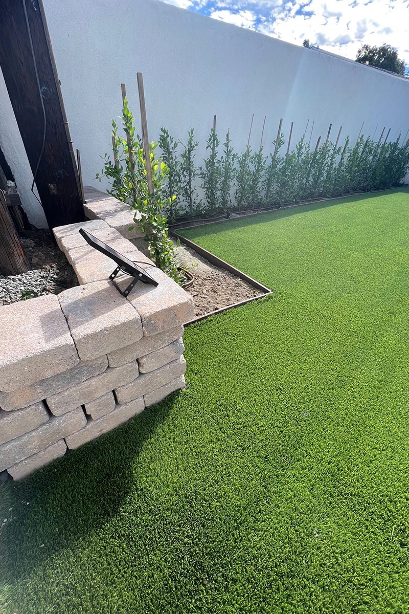 Backyard Pavers and Artificial Turf in Pasadena Beyond Remodeling