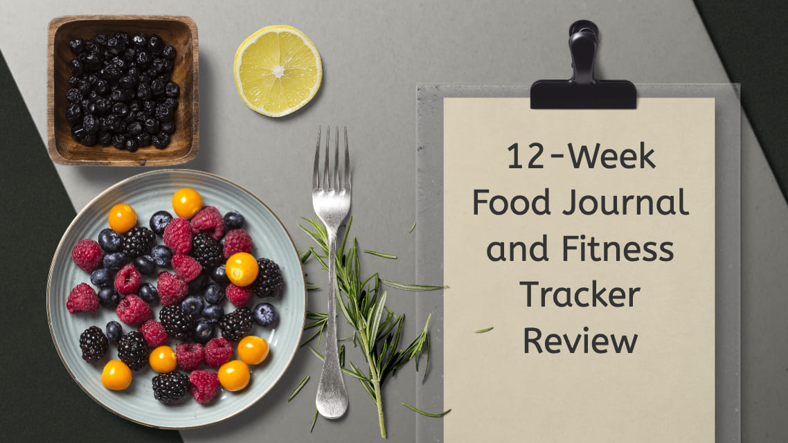 12Week Food Journal and Fitness Tracker Review Beyond The Limitations