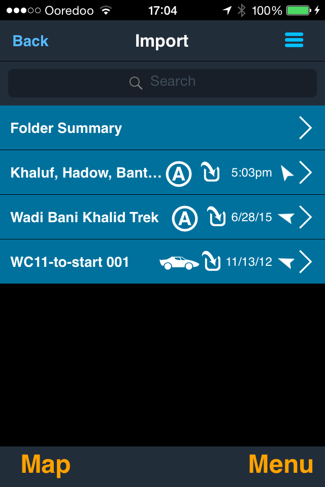 How to Use GPX / KML Files Beyond the Route Oman Travel Guide