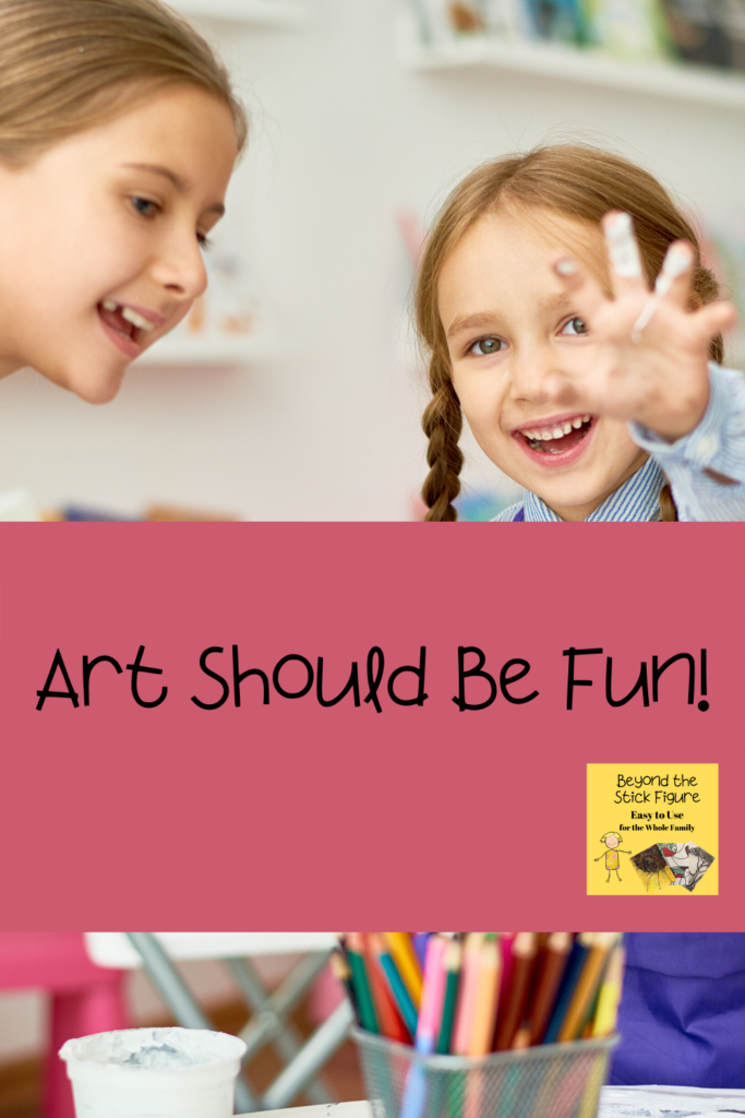 Art Should Be Fun Beyond the Stick Figure