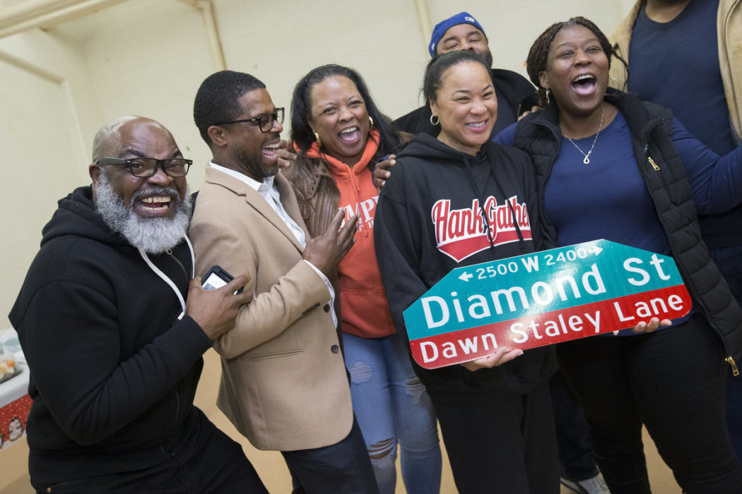 Portion of Philadelphia street renamed after Dawn Staley Beyond The W