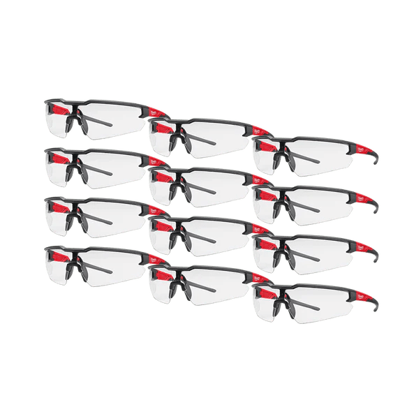 12Pce Tinted Safety Glasses 48732905A by Milwaukee