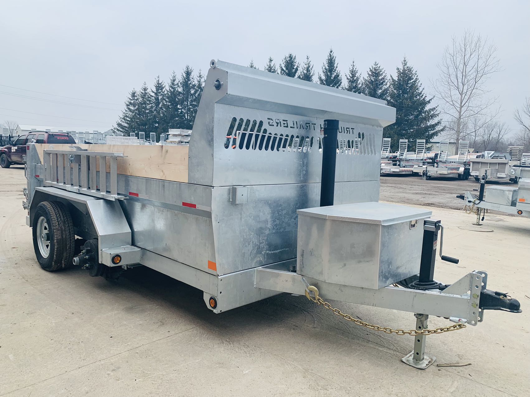 6X12 5 Ton Galvanized Premium Dump Trailer BEYOND TRAILER SALES