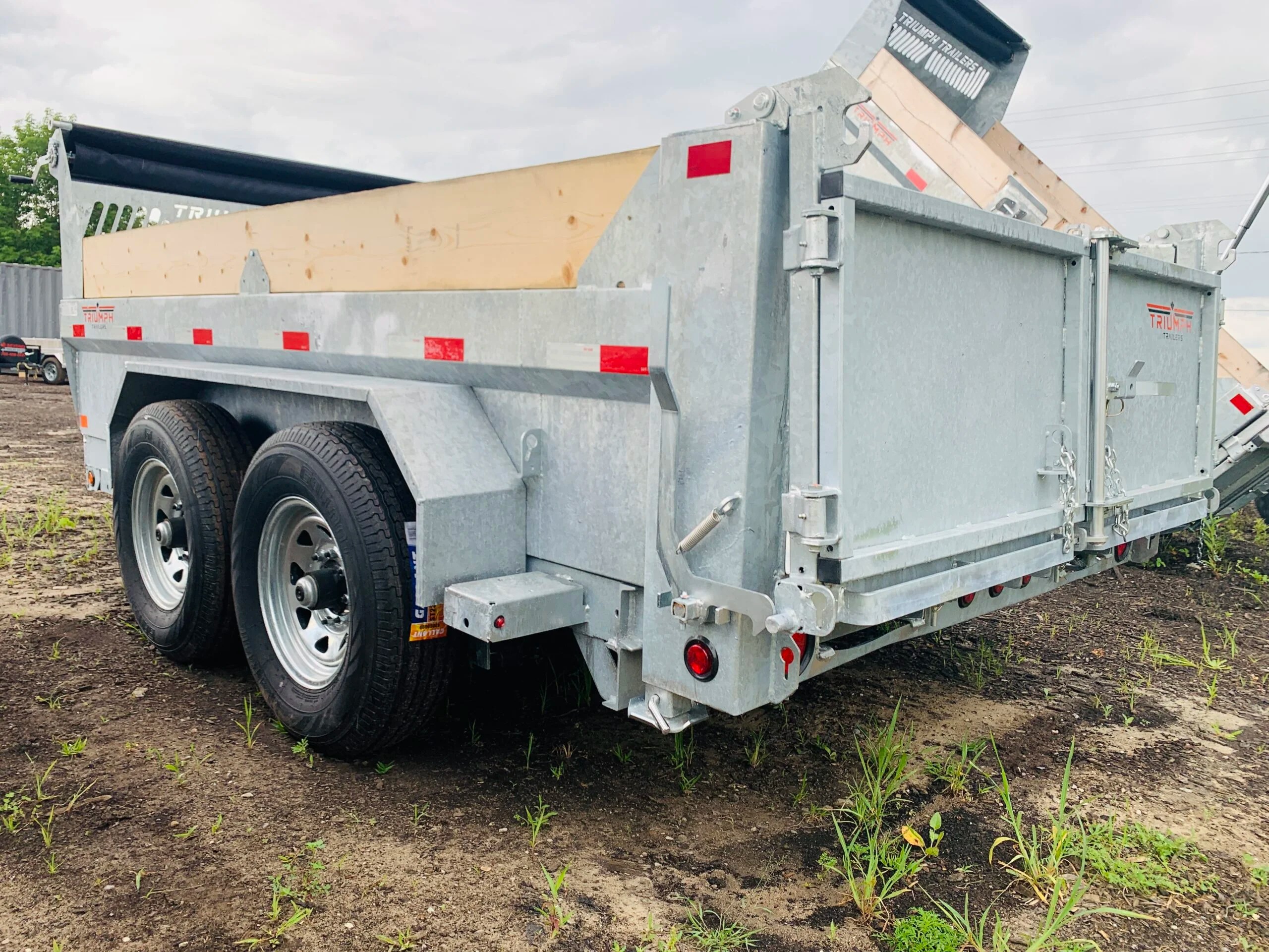 Felling Galvanized Dump Trailer For Sale at Vincent Conyers blog