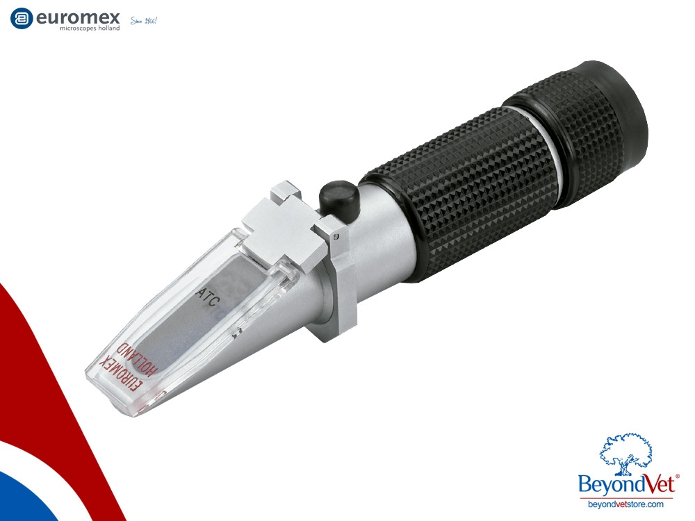 Hand Refractometer for veterinary microscopes
