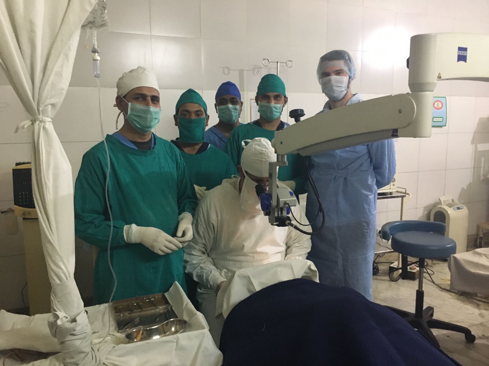 Dr. Bain in India Beyond Vision