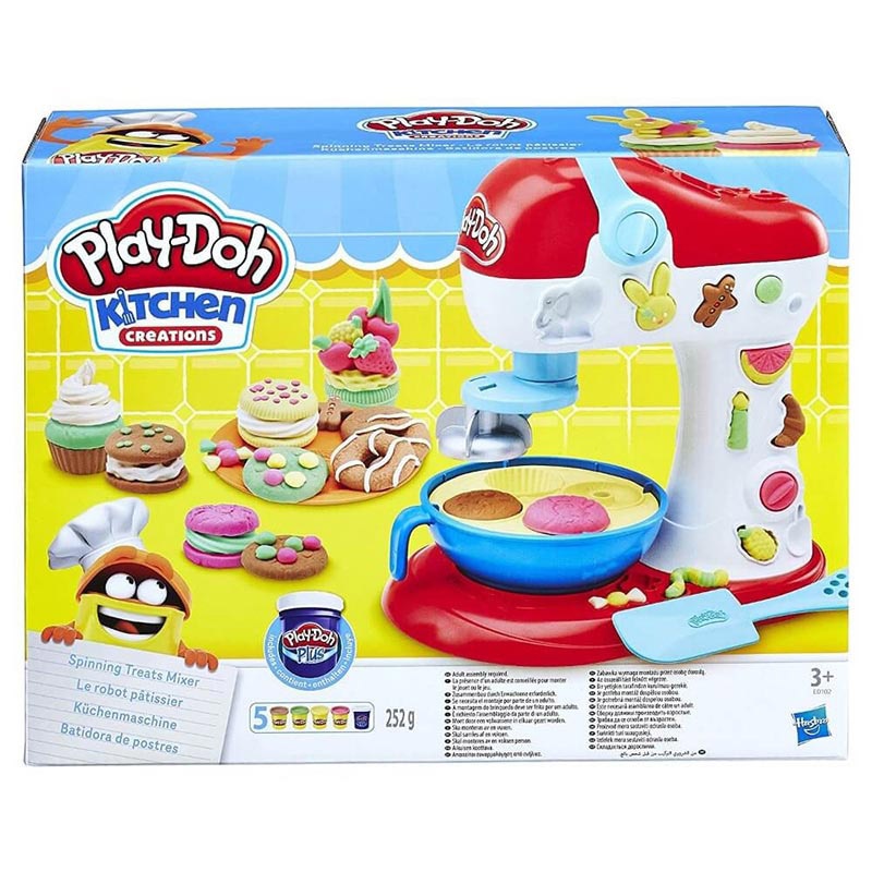 PlayDoh Kitchen Creations Spinning Treats Mixer Beytech