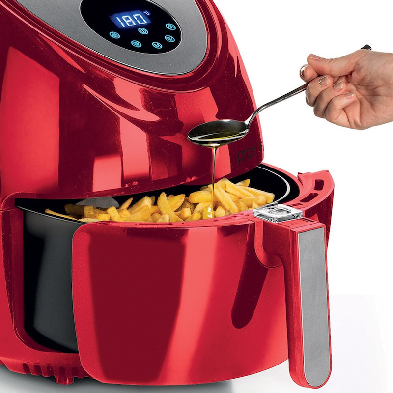 Ariete 4618/01 Digital Airfryer XXL 5.5L 1800W Red Beytech